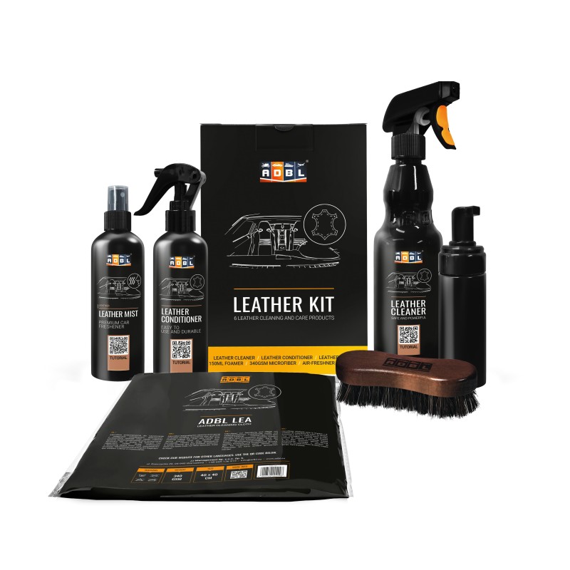 ADBL Leather Kit - zestaw kosmetyków do pielęgnacji skóry