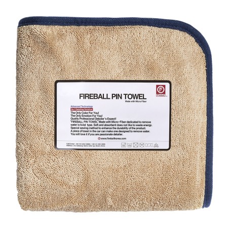 FIREBALL PIN TOWEL NAVY - ręcznik do osuszania