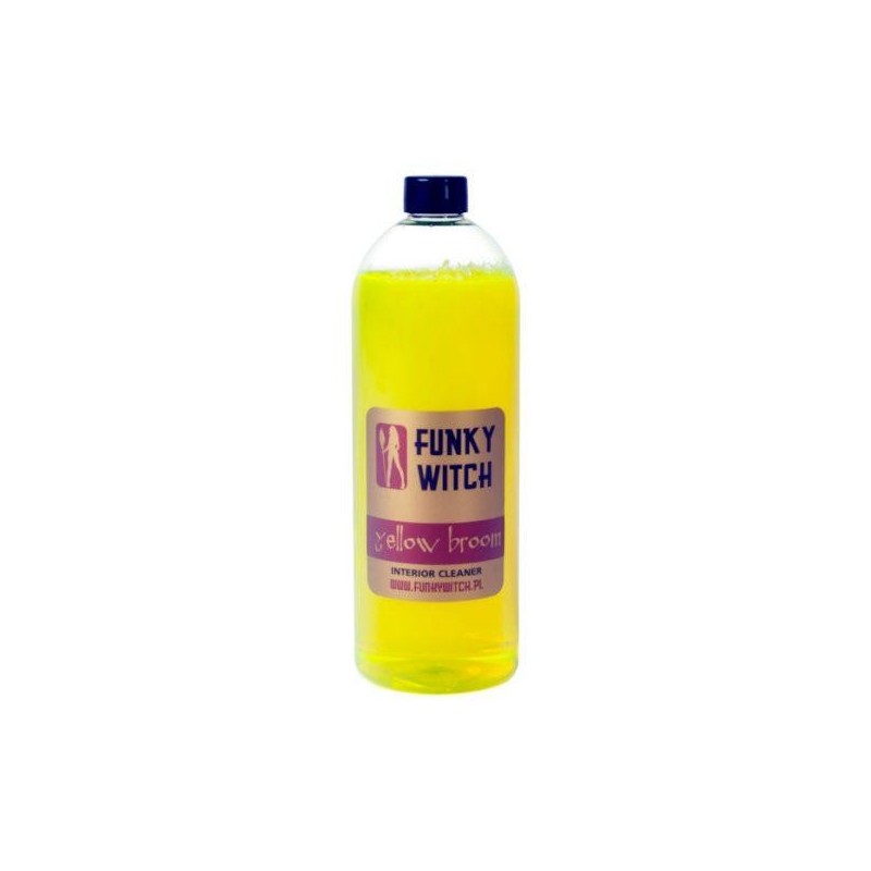 FUNKY WITCH Yellow Broom Interior Cleaner Preperat Do Czyszczenia Wnętrza Samochodu 500ml