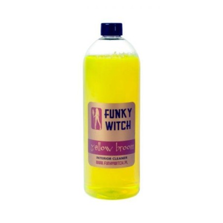 FUNKY WITCH Yellow Broom Interior Cleaner Preperat Do Czyszczenia Wnętrza Samochodu 500ml